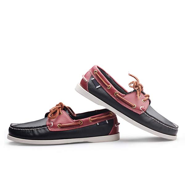 MEN'S LEATHER BOAT SHOES 41603460