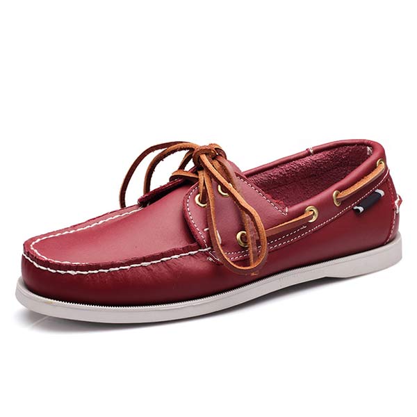 MEN'S LEATHER BOAT SHOES 41603460