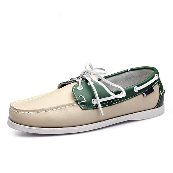 MEN'S LEATHER BOAT SHOES 41603460