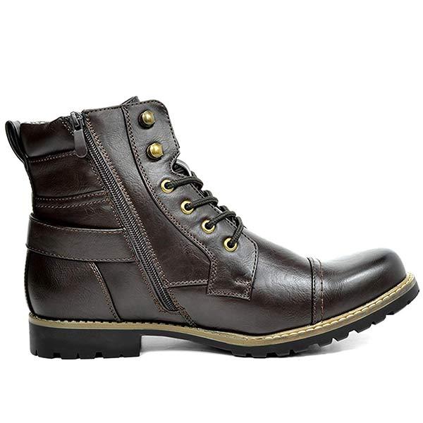 MEN'S METAL DOUBLE ZIP RIDER BOOTS 46764393C