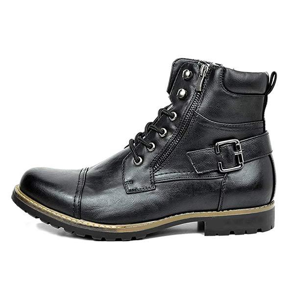 MEN'S METAL DOUBLE ZIP RIDER BOOTS 46764393C