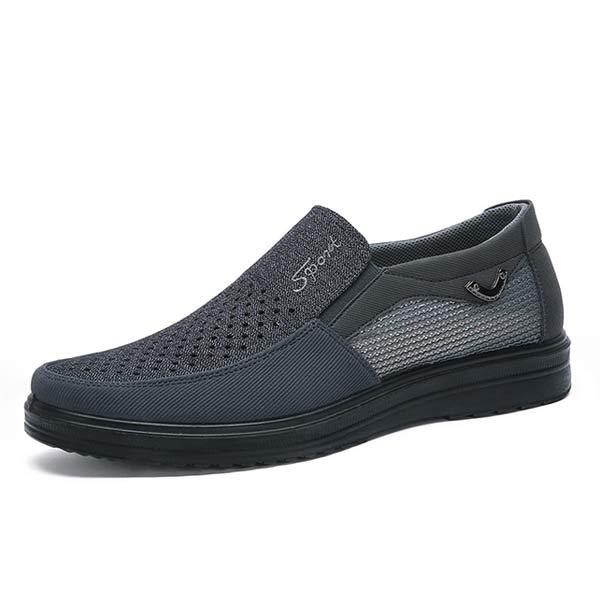 MEN'S SLIP-ON HOLLOW CASUAL SHOES 70207591