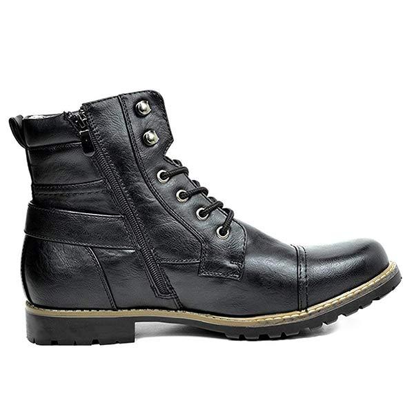 MEN'S METAL DOUBLE ZIP RIDER BOOTS 46764393C