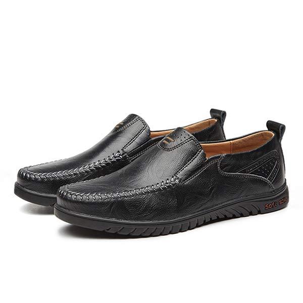 MEN'S SLIP-ON CASUAL LEATHER SHOES 08026252