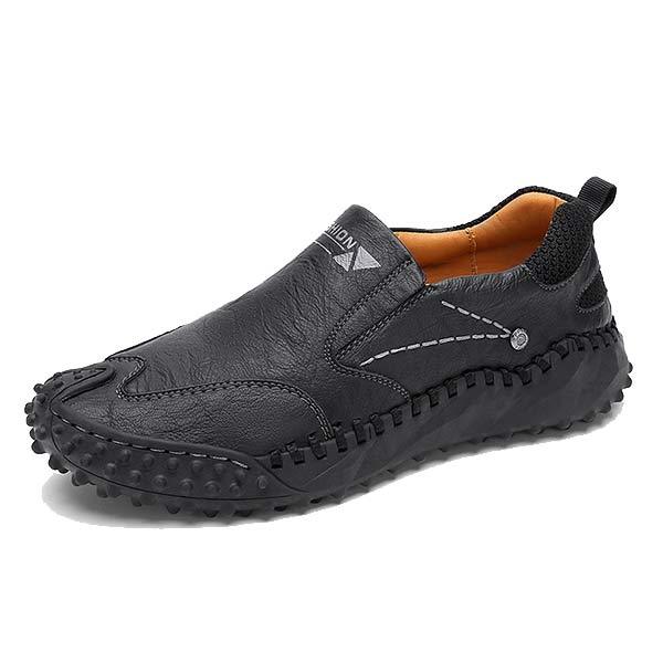 MEN'S RETRO SLIP-ON LEATHER SHOES 72615625