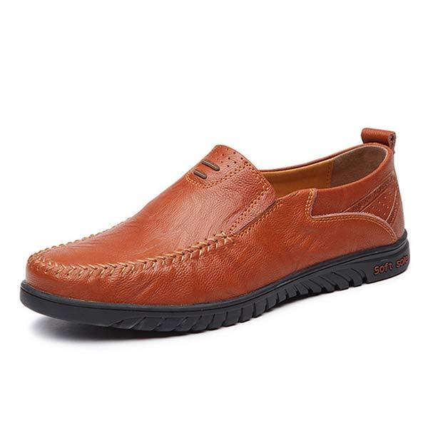 MEN'S SLIP-ON CASUAL LEATHER SHOES 08026252