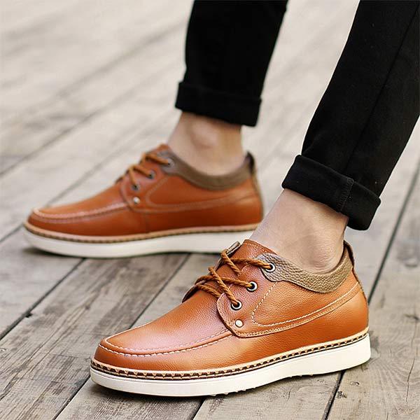 MEN'S CASUAL BUSINESS LEATHER SHOES 23583763