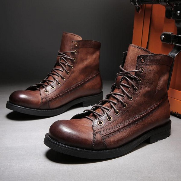 MEN'S VINTAGE ANKLE BOOTS 95646082W