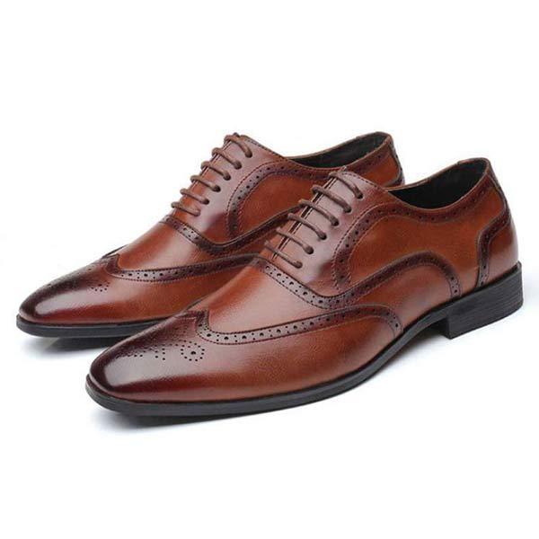 MEN'S BROGUE BUSINESS SHOES 02236217