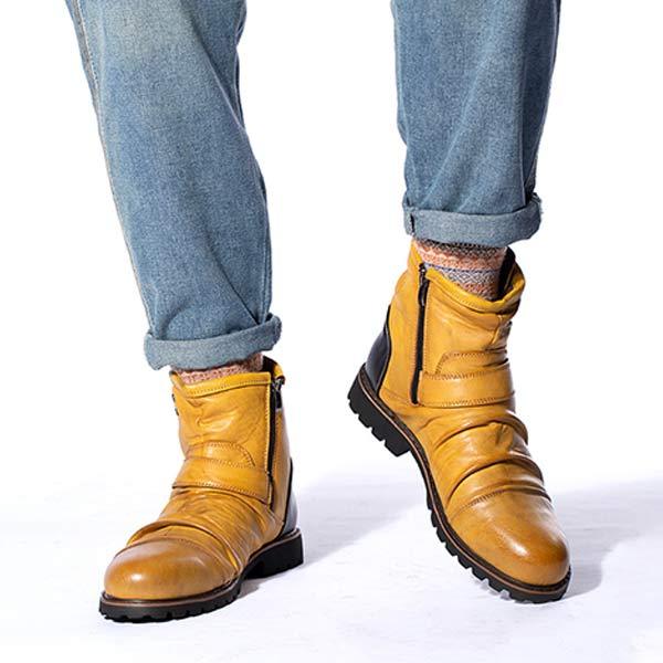 MEN'S VINTAGE CRINKLE BOOTIES 41547719C