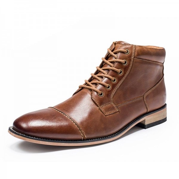 MEN'S VINTAGE LACE UP ANKLE BOOTS 97500819Z