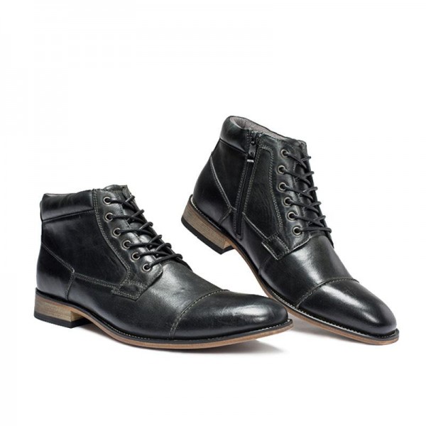 MEN'S VINTAGE LACE UP ANKLE BOOTS 97500819Z